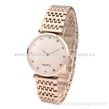 Fashion watch, stainless steel back watch and japan movt for man style